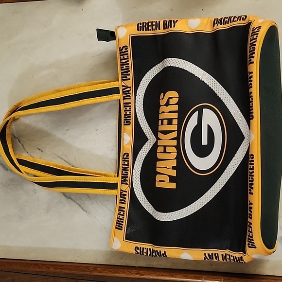 Greenbay packer purse with bling and a mini bag included - Picture 1 of 6